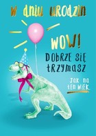 Karnet B6 Urodziny dinozaur PP-2131