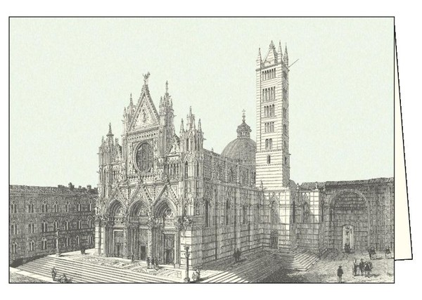 Karnet z kopertą Siena Cattedrale S. Maria ITW 011