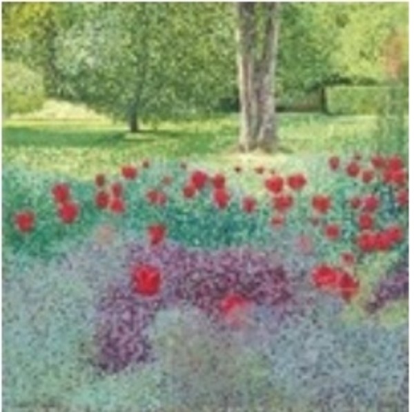 Karnet z kopertą Tulipany w ogrodzie