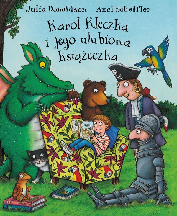 Karol Kleczka i jego ulubiona książeczka