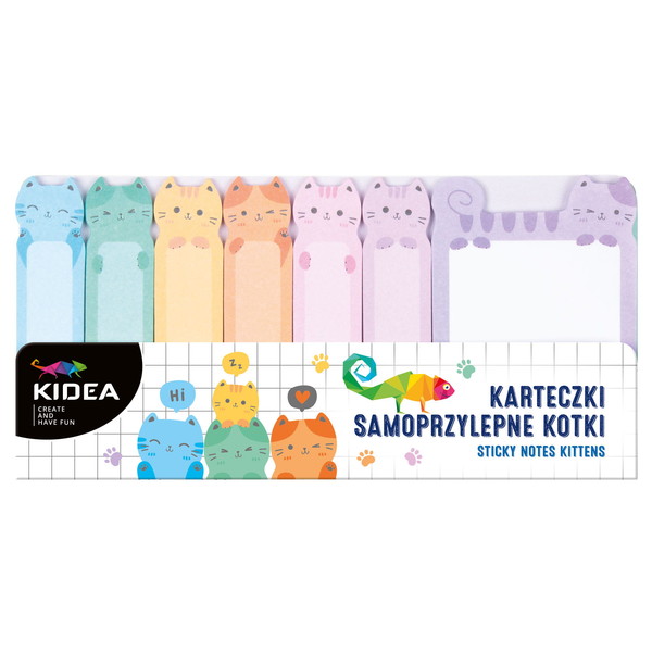 Karteczki samoprzylepne kotki