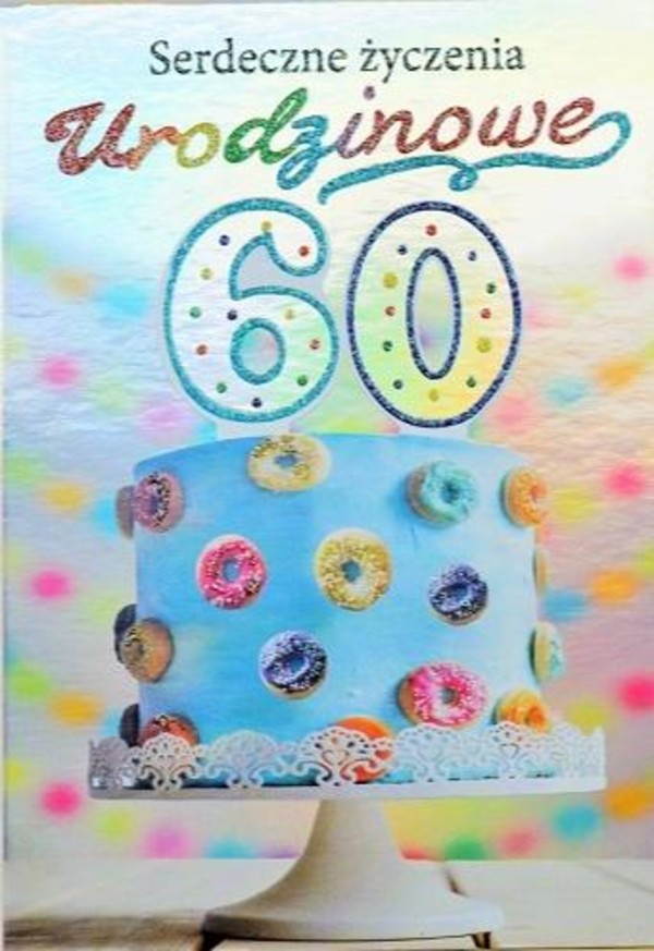 Kartka okolicznościowa 60 Urodziny TS44