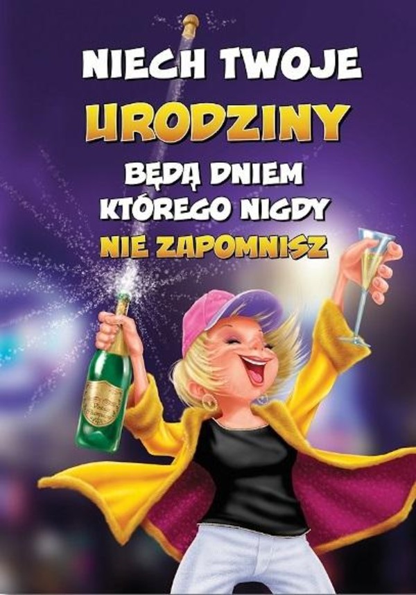 Kartka okolicznościowa Urodziny MF28