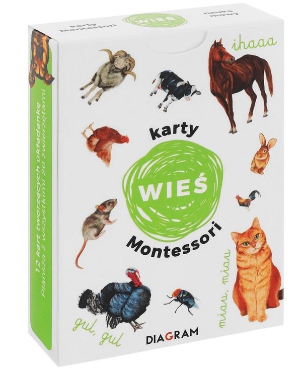 Karty Montessori Wieś