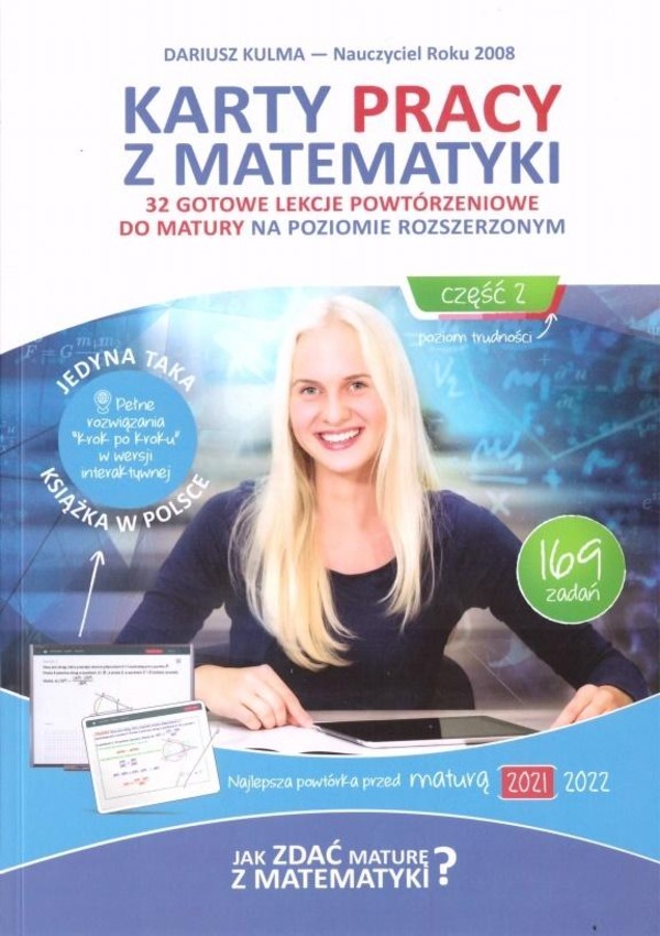 Karty pracy z matematyki. 32 gotowe lekcje powtórzeniowe do matury z matematyki na poziomie rozszerzonym. Część 2