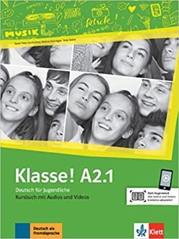 Klasse! A2.1. Podręcznik + audio + video