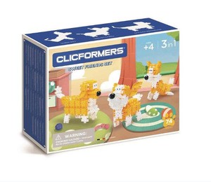 Klocki Clicformers yellow and white friends 74 elementy