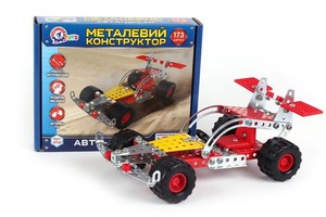 Klocki konstrukcyjne metalowe Auto-Dakar 173 el 4920 TechnoK p10