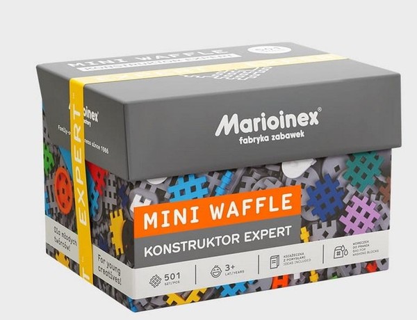 Klocki Mini Waffle Konstruktor Expert 501 elementów