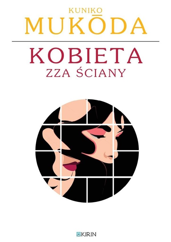 Kobieta zza ściany