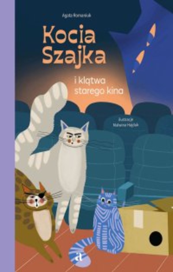 Kocia Szajka i klątwa starego kina - mobi, epub