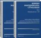 Kodeks postępowania cywilnego. Komentarz. Tom I i II - pdf