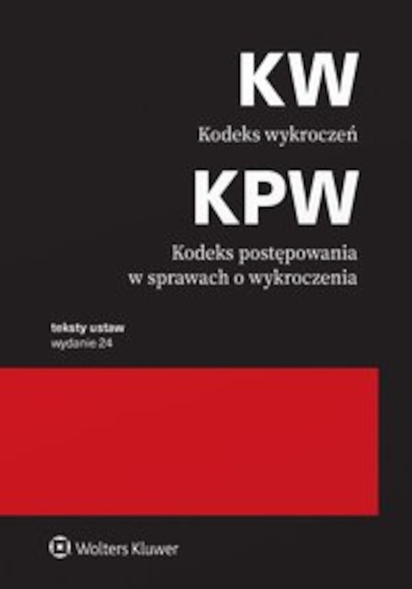 Kodeks wykroczeń. Kodeks postępowania w sprawach o wykroczenia. Przepisy - pdf 24