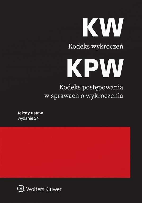 Kodeks wykroczeń Kodeks w sprawach o wykroczenia Przepisy