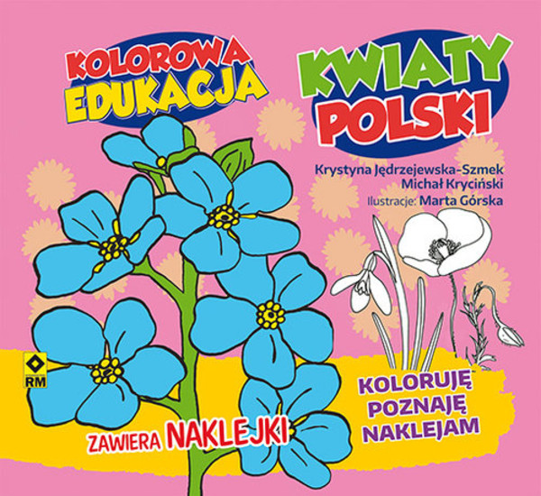 Kwiaty Polski Kolorowa edukacja