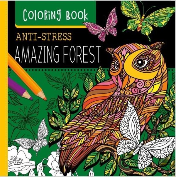 Kolorowanka antystresowa Amazing Forest
