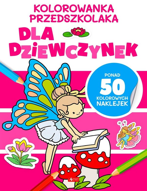 Kolorowanka przedszkolaka Dla dziewczynek