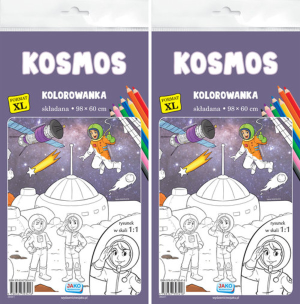 Kolorowanka XL Kosmos