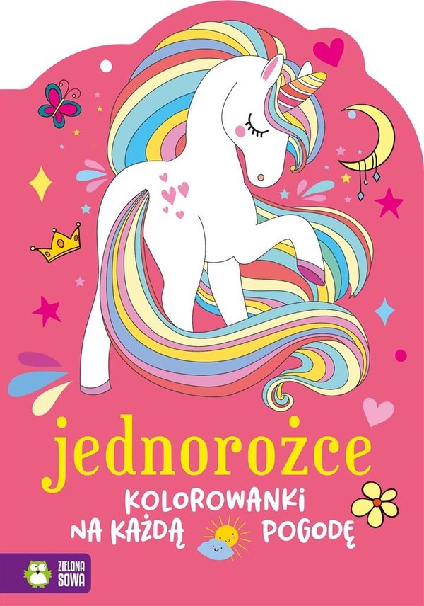 Kolorowanki na każdą pogodę Jednorożce