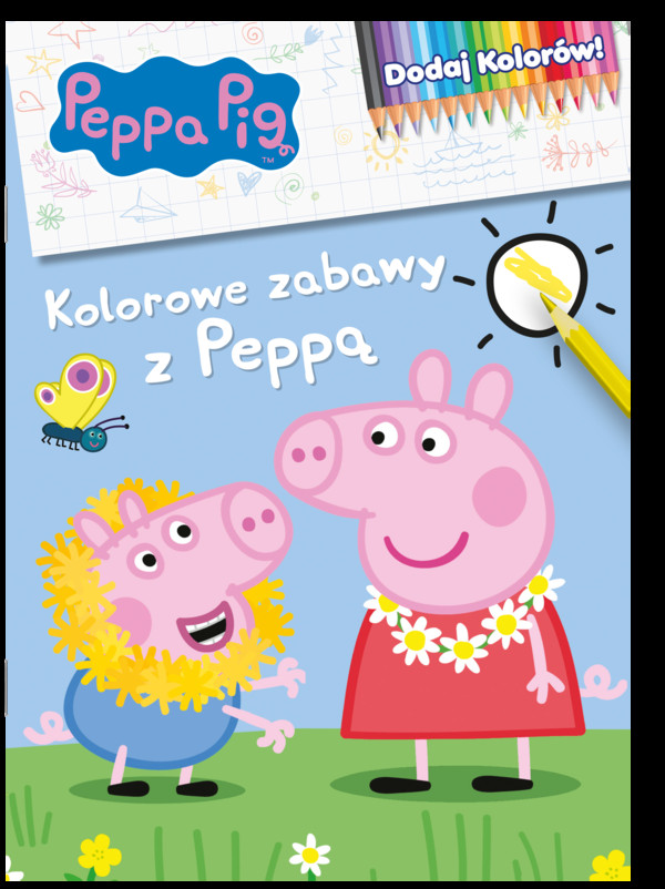 Kolorowe zabawy z Peppą Dodaj kolorów! Świnka peppa