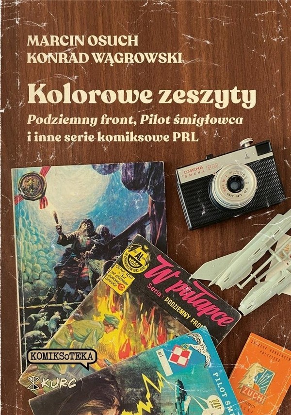 Kolorowe zeszyty Podziemny front, Pilot śmigłowca oraz inne serie komiksowe PRL