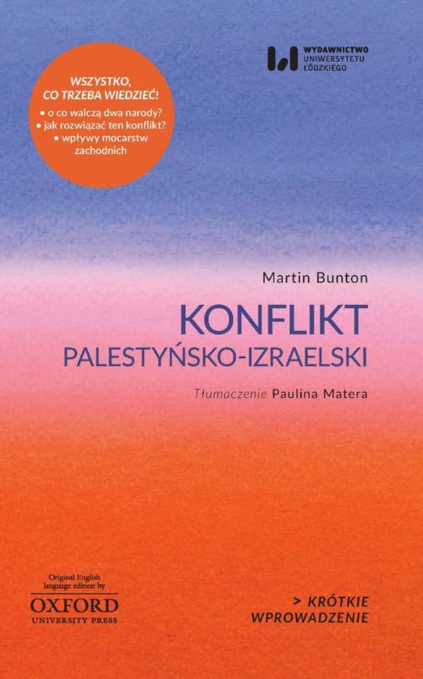 Konflikt palestyńsko-izraelski - mobi, epub, pdf