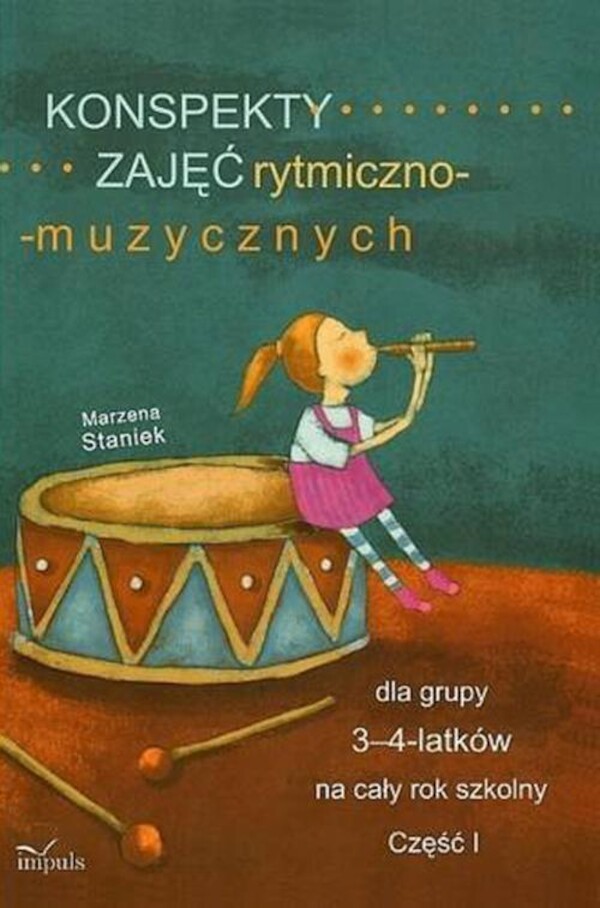 Konspekty zajęć rytmiczno-muzycznych dla grupy 3-4-latków na cały rok szkolny - mobi, epub