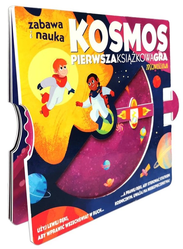 Kosmos Pierwsza książkowa gra zręcznościowa