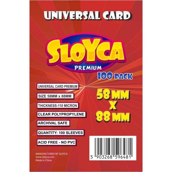 Koszulki Universal Card Premium 58x88 mm (100 sztuk)