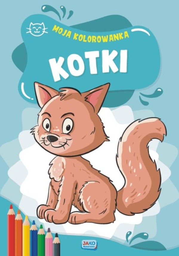 Kotki Moja kolorowanka 2 sztuki