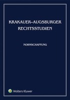 Krakauer-Augsburger Rechtsstudien. Normschaffung - pdf