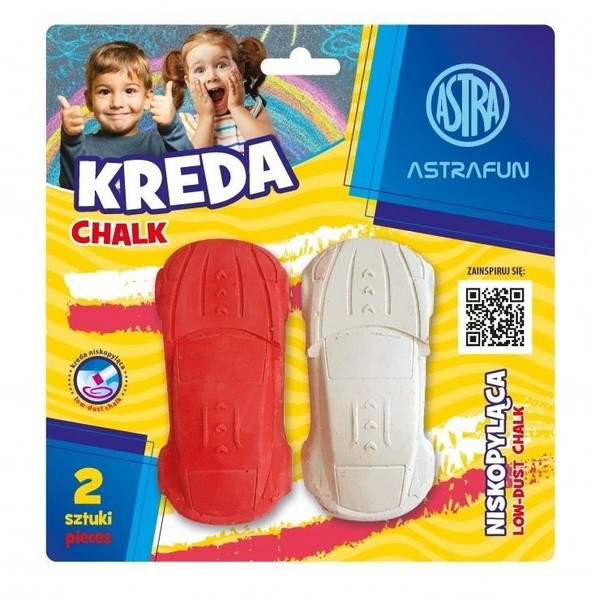 Kreda samochody fun astra 2 szt