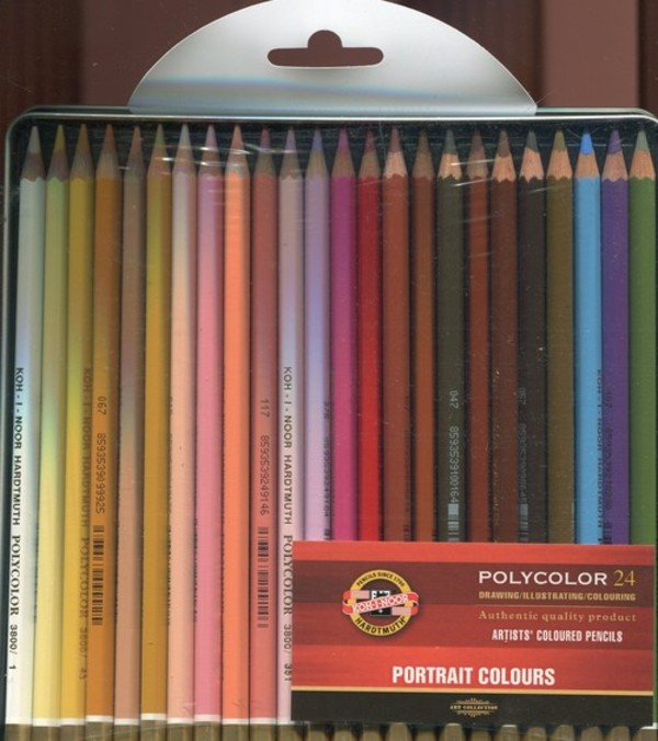 Kredki Polycolor 24 sztuki