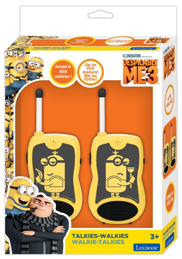 Krótkofalówki walkie talkie Minionki