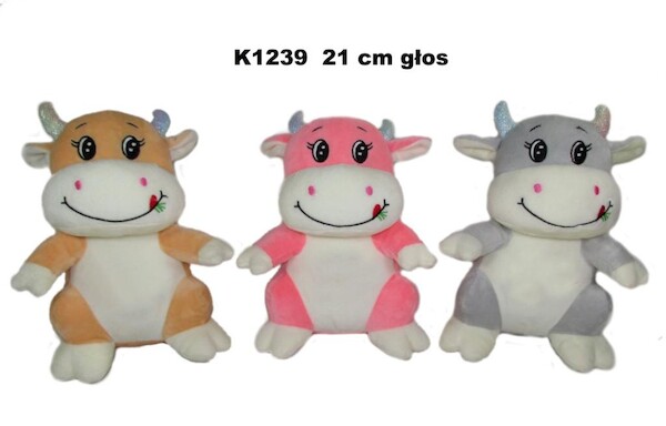 Krowa z głosem 20 cm