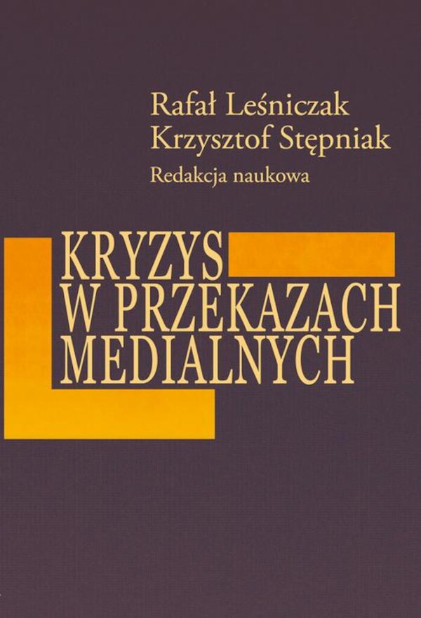 Kryzys w przekazach medialnych - pdf