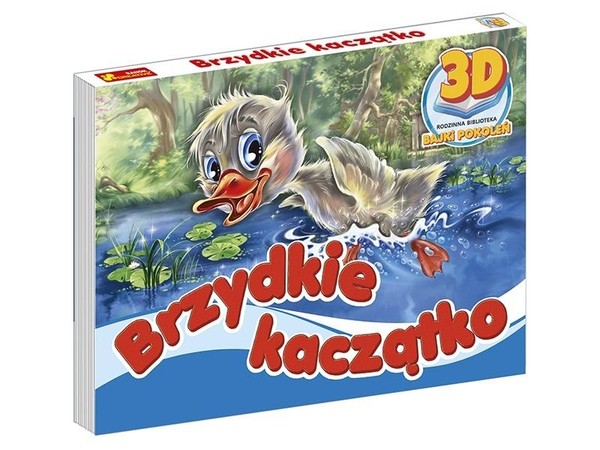 Ksiażeczka 3D Bajki Pokoleń Bzydkie kaczątko