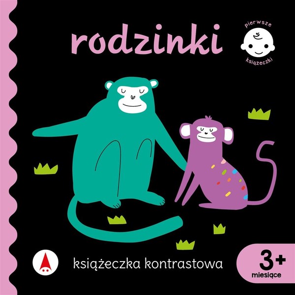 Książeczka kontrastowa Rodzinki