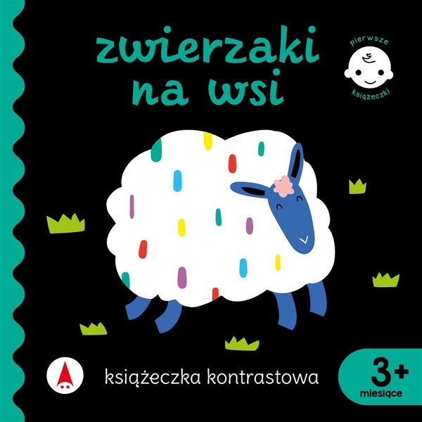 Książeczka kontrastowa Zwierzaki na wsi