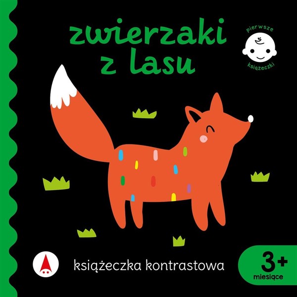 Książeczka kontrastowa Zwierzaki z lasu