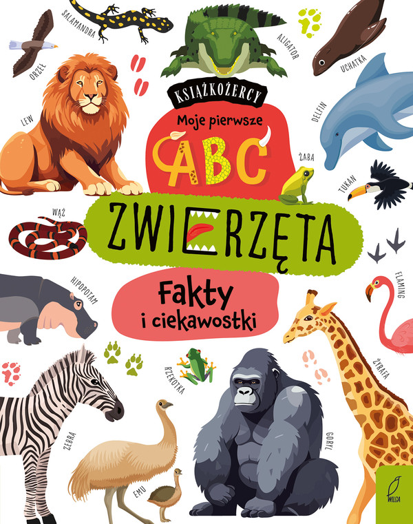 Książkożercy Moje pierwsze ABC Zwierzęta Fakty i ciekawostki