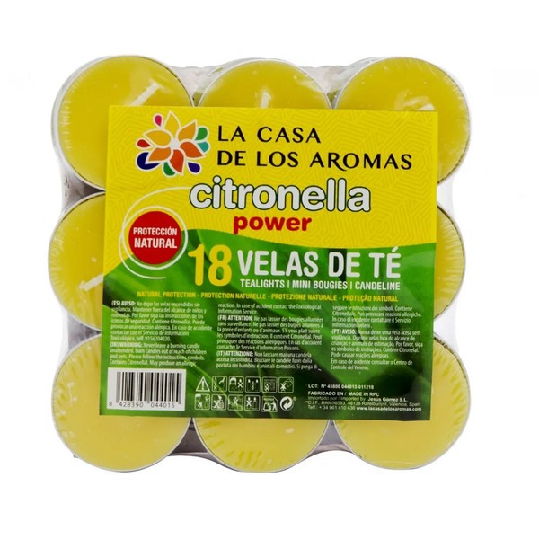 Citronella podgrzewacze o zapachu trawy cytrynowej