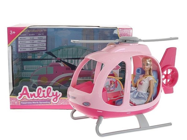 Lalka z helikopterem