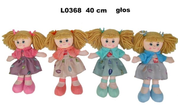 Lalka z głosem 40 cm