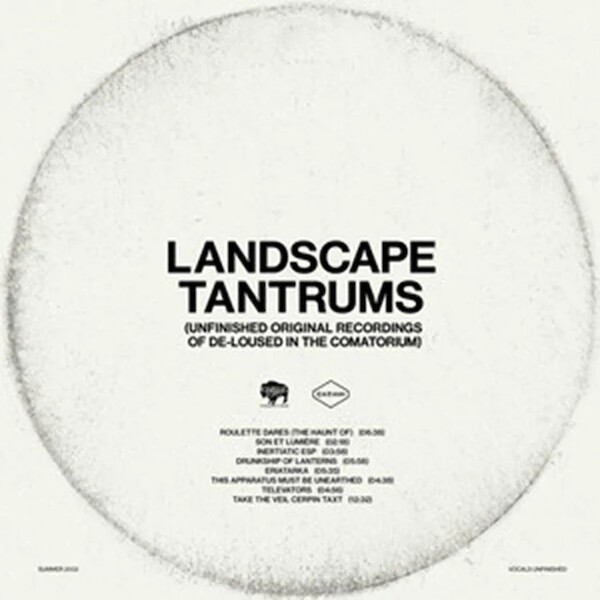 Landscape Tantrums: Unfinished Original Recordings Of De-Loused In The Comatorium (vinyl)