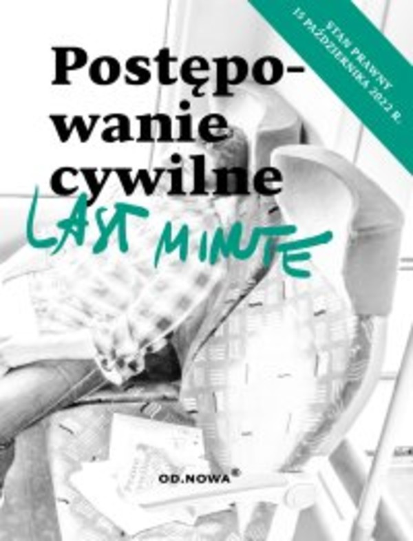 Last Minute. Postępowanie cywilne październik 2022 - pdf