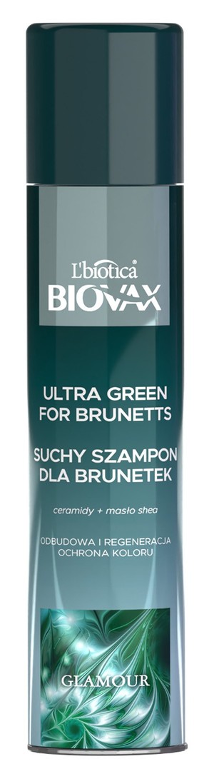 Glamour Ultra Green Suchy Szampon do włosów dla brunetek