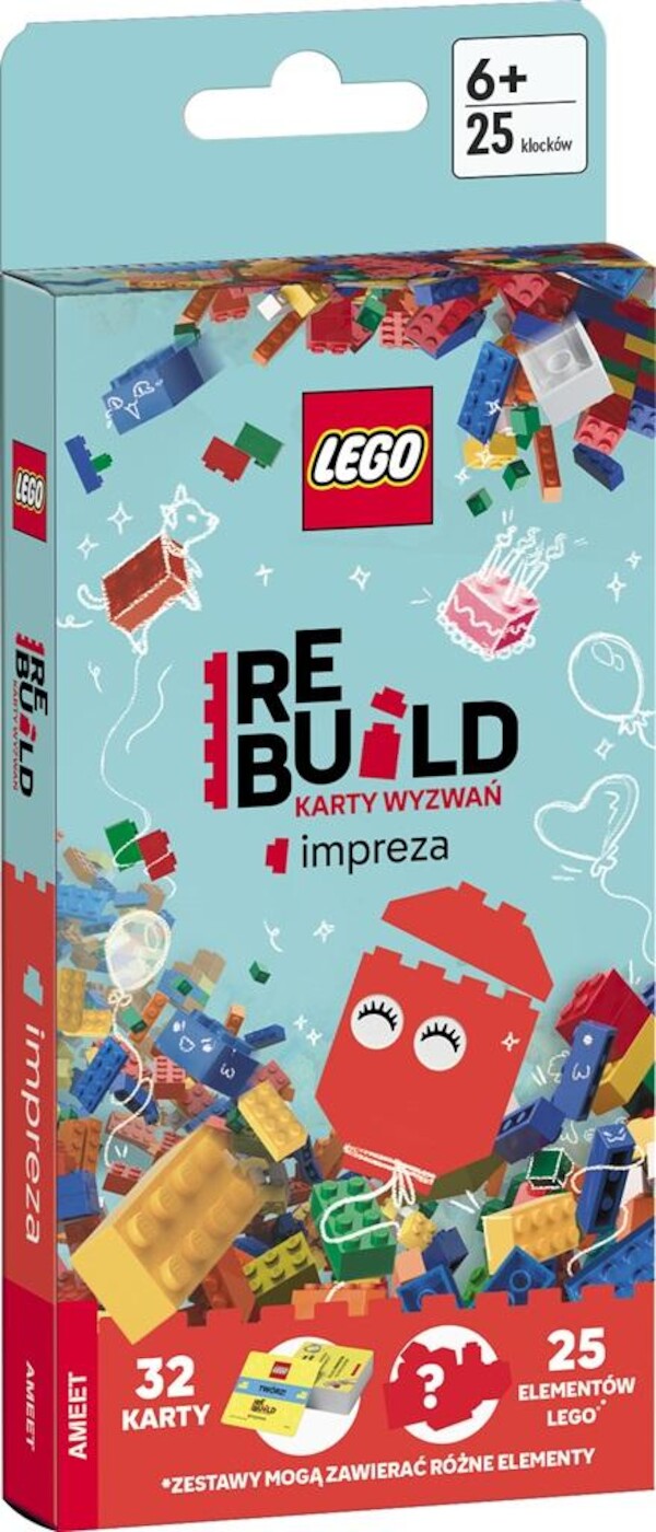 LEGO Books Karty wyzwań Impreza