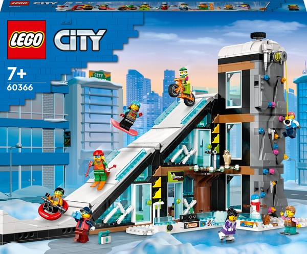 LEGO City Centrum narciarskie i wspinaczkowe 60366