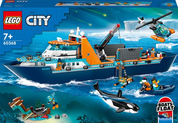 LEGO City Łódź badacza Arktyki 60368